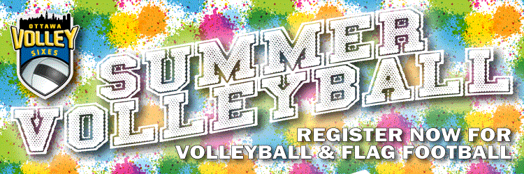 Summer Volleyball Leagues and Flag Football Leagues